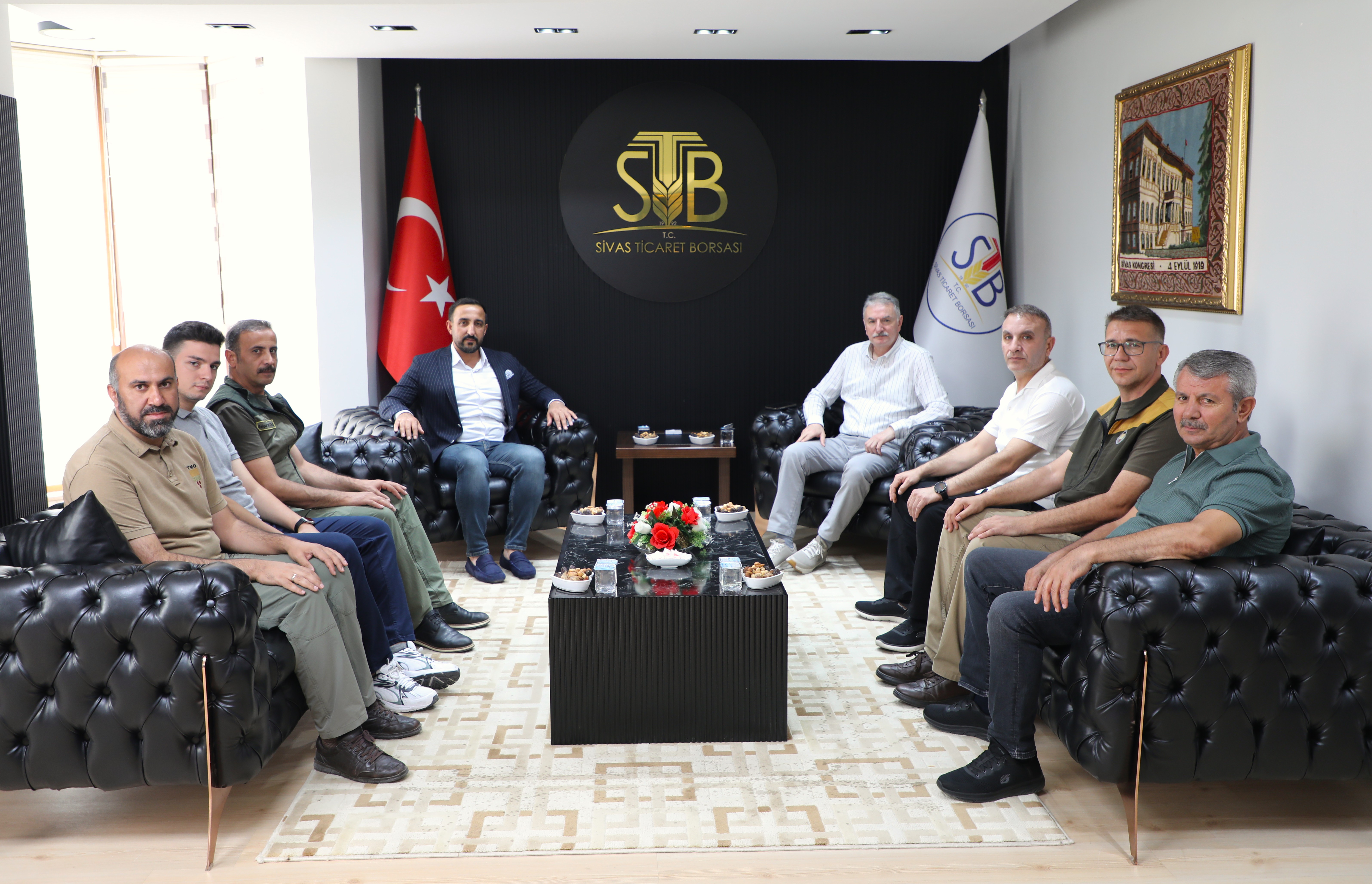 TMO Genel Müdürü Ahmet Güldal'dan Sivas Ticaret Borsası’na Ziyaret TMO Genel Müdürü Ahmet Güldal'dan Sivas Ticaret Borsası’na Ziyaret
