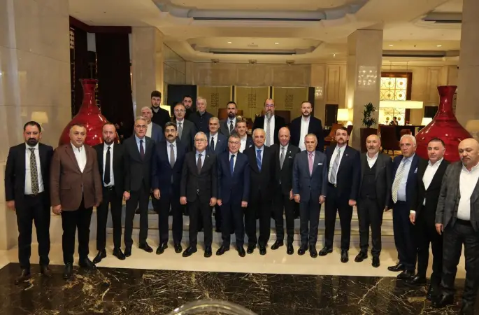 Sivaslı İş İnsanları Net Global Sivasspor İçin Ankara’da Buluştu