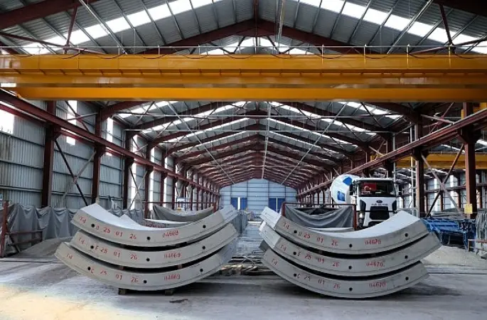 6 bin 754 ring segment tamam, diğerleri yolda