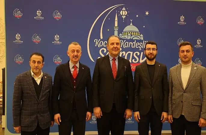 Başkan Büyükakın, iftarda Kuzey Makedonya'daydı