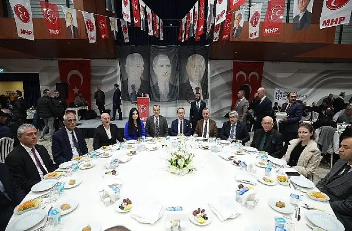 Başkan Büyükakın, MHP İl iftarına katıldı