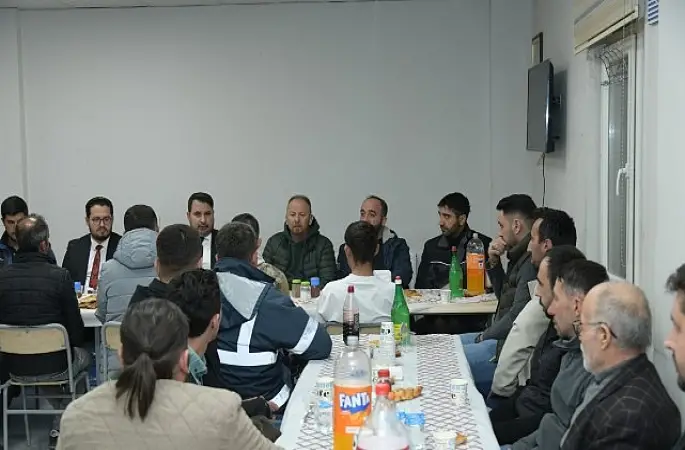 Başkan Çırpanoğlu, Kazanbel Beton Çalışanlarıyla İftar Sofrasında Buluştu