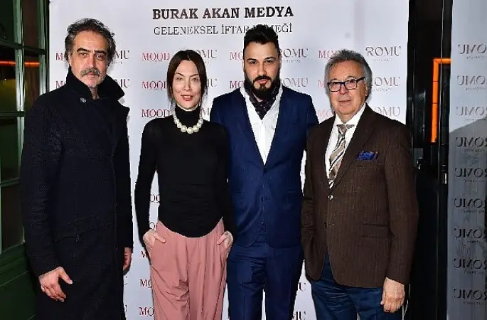 Burak Akan Medya'nın Geleneksel İftar Davetine Ünlü İsimler Akın Etti