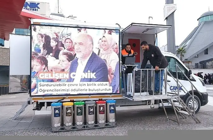 Canik Belediyesi'nden Aile Ekonomisine Dev Katkı: Atıklar Kazanca Dönüşüyor