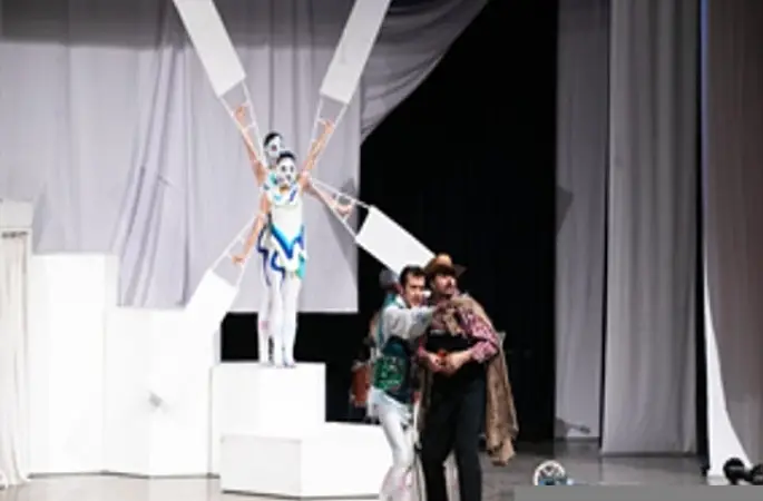 “Don Kişot" minik izleyicileri büyüledi