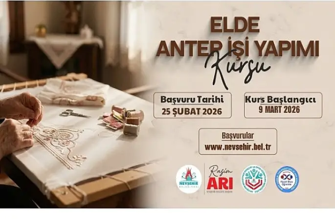 KAPEM'de “Elde Antep İşi Yapımı" Kursu Başlıyor