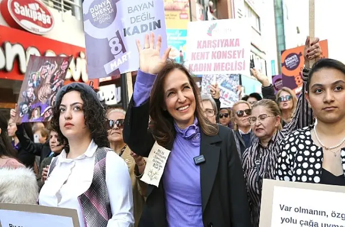 Karşıyaka'da dolu dolu 8 Mart!