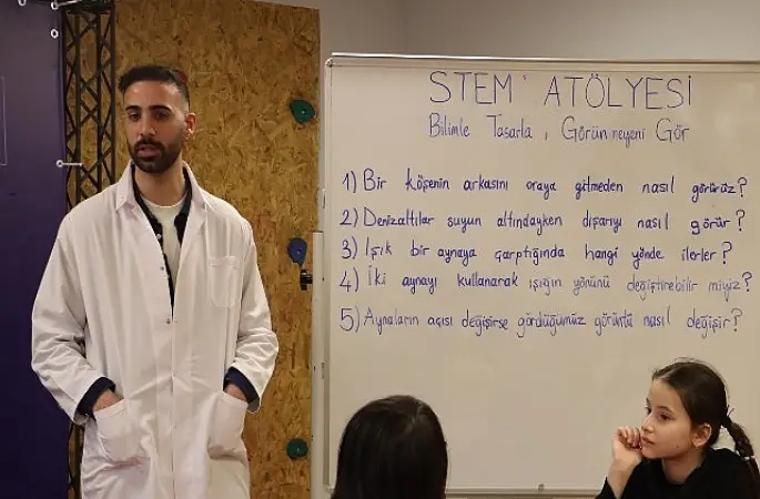Maltepe'de Kız Çocukları STEM Atölyesinde Buluştu
