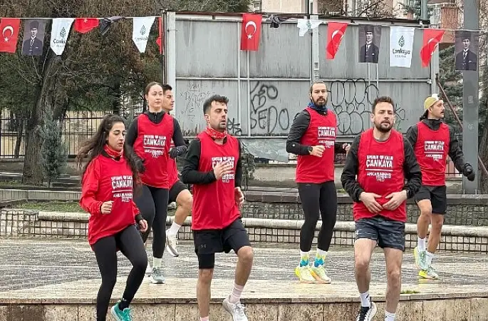 Sporun Kalbi Çankaya'da 'Gençlik Koşusu' Gerçekleşti