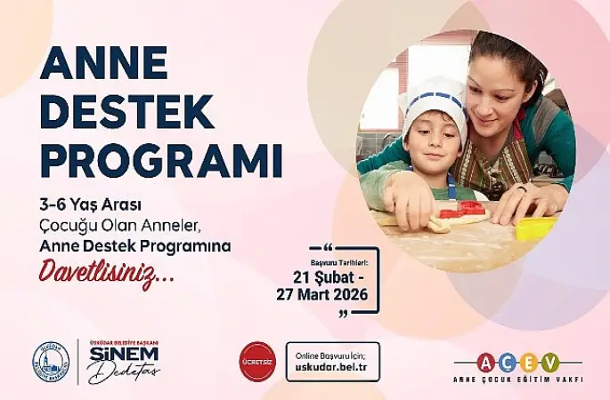 Üsküdar Belediyesi, AÇEV Anne Destek Programı'nın İkincisini Başlatıyor
