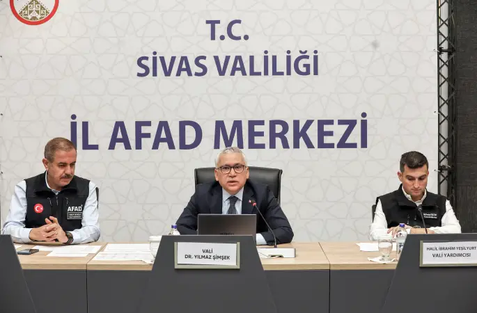 Vali Şimşek: Ekiplerimiz Teyakkuzda